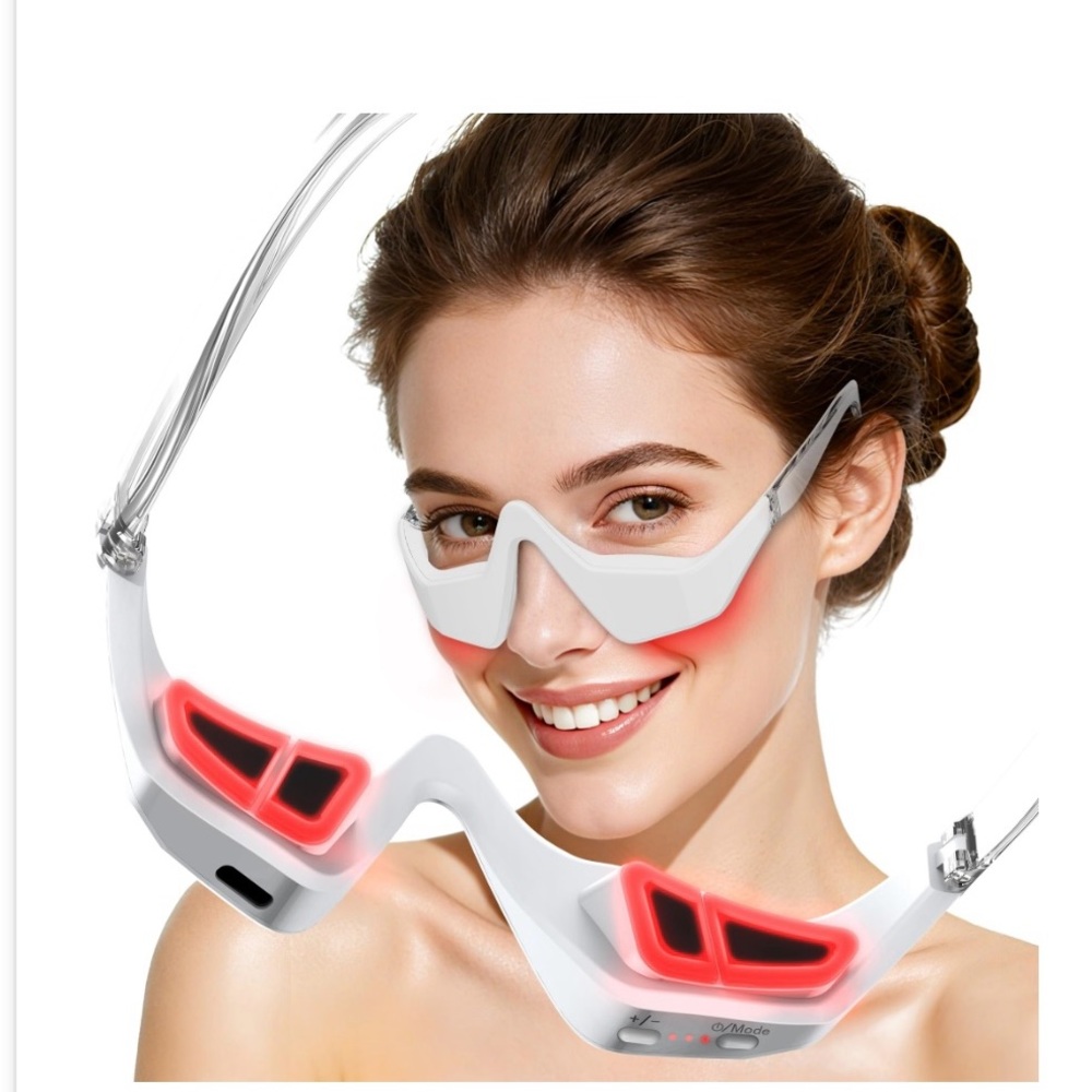 $75. NPCC20 LED Facial Muscle Toning Mask – White New!